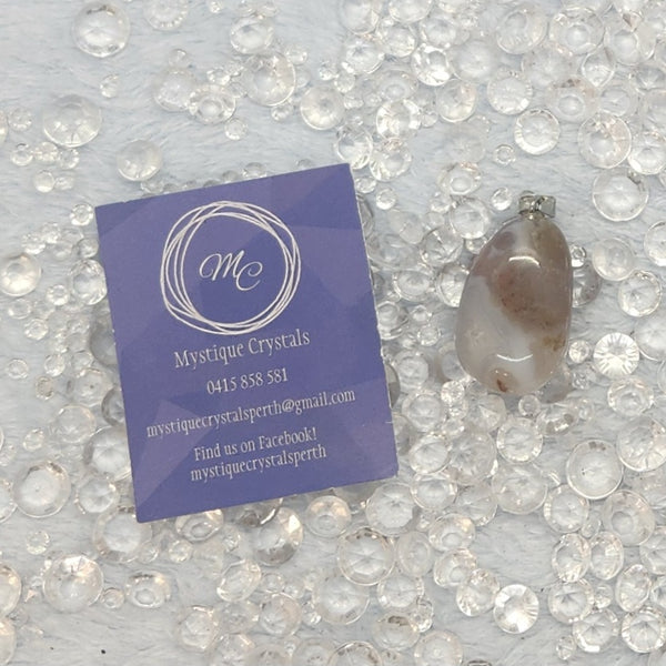 Natural Agate Pendants