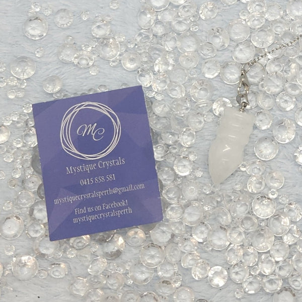 Clear Quartz Pendulum