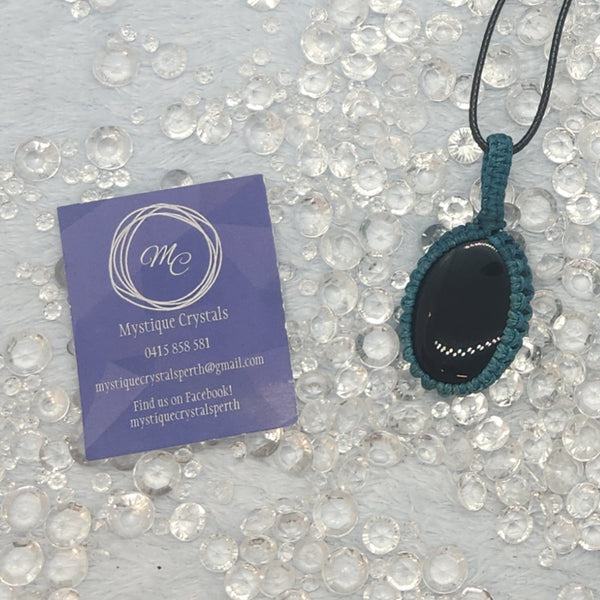 Macrame Framed Pendants