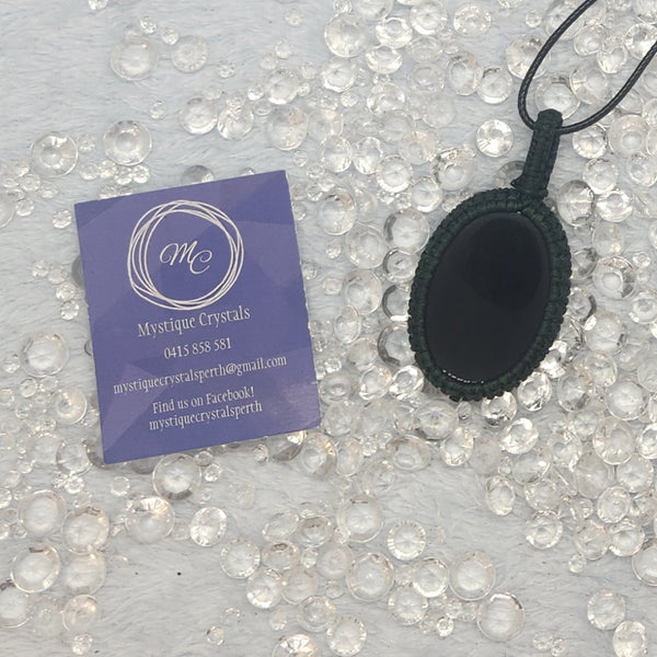 Macrame Framed Pendants