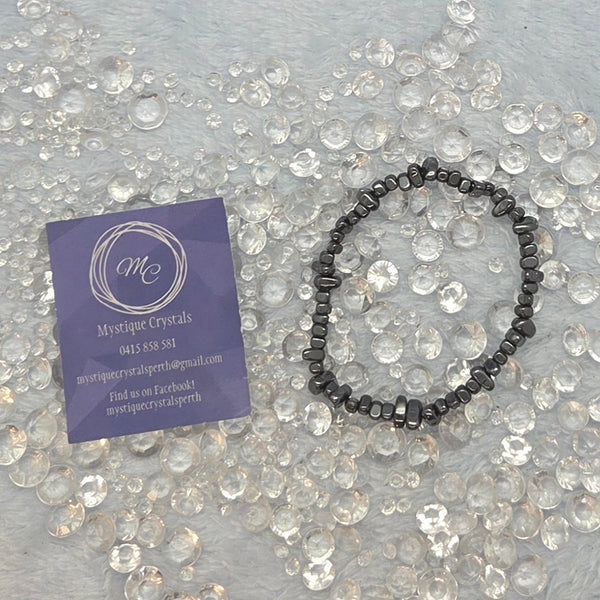 Hematite Chip Bracelets