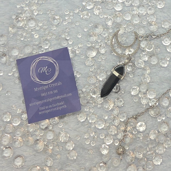 Black Obsidian Pendulums
