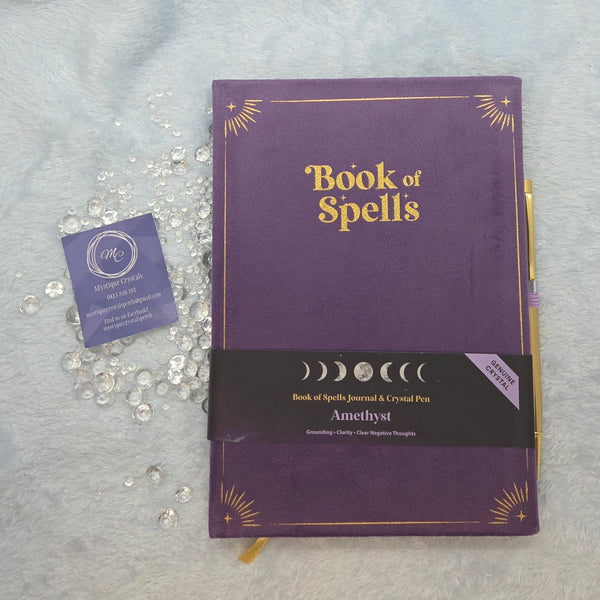 Velvet Journals w/ Gemstone Pens
