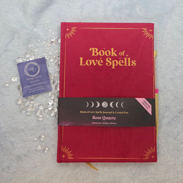 Velvet Journals w/ Gemstone Pens