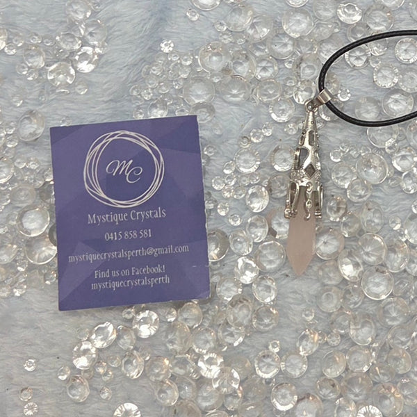 Rose Quartz Pendants