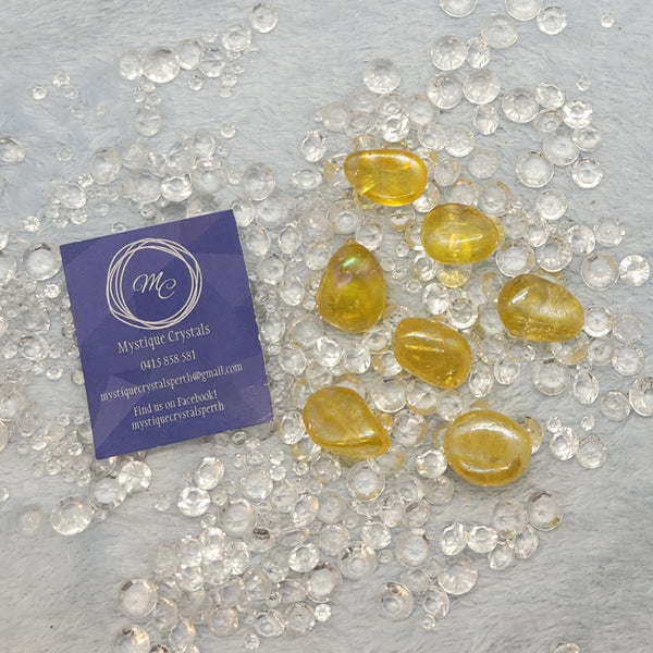 Aura Quartz Mini Tumble Stones