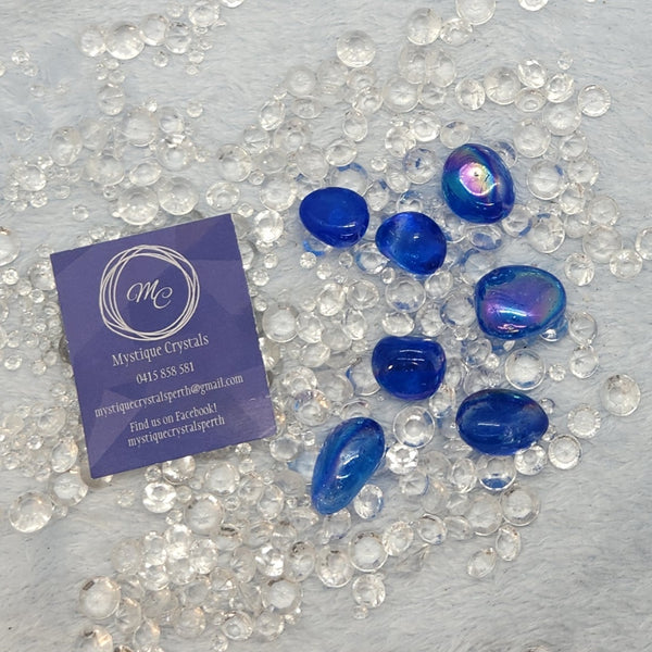 Aura Quartz Mini Tumble Stones