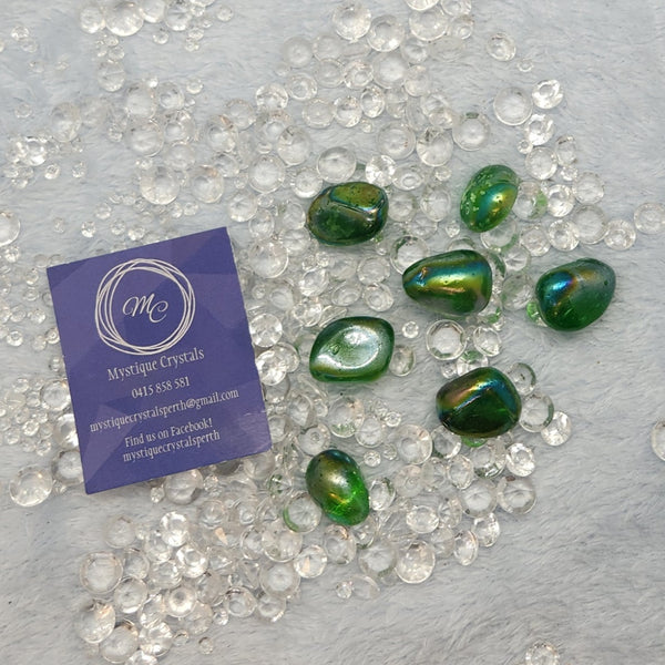Aura Quartz Mini Tumble Stones