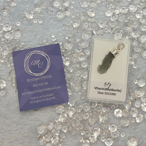Moldavite Pendants