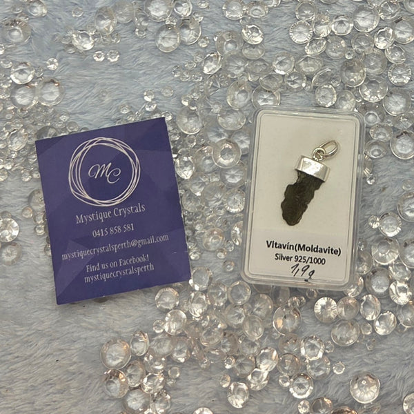 Moldavite Pendants