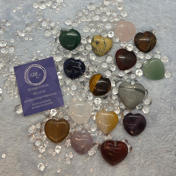 Gemstone Hearts