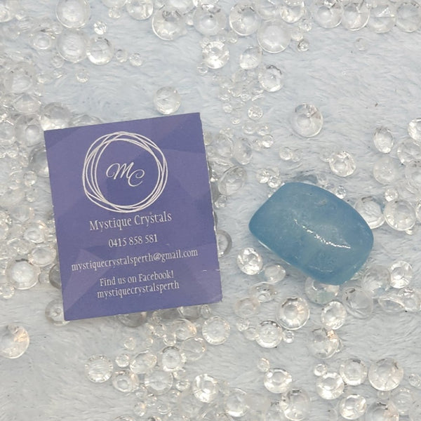 Aquamarine Large Tumble Stones