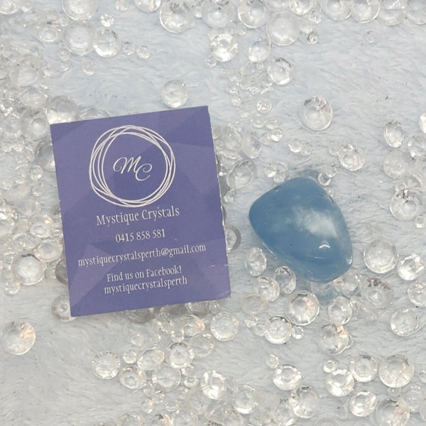 Aquamarine Large Tumble Stones