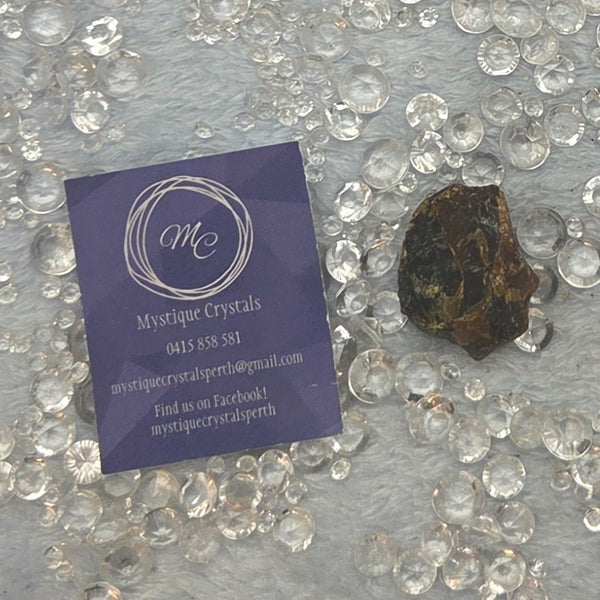 Blue Amber Pieces