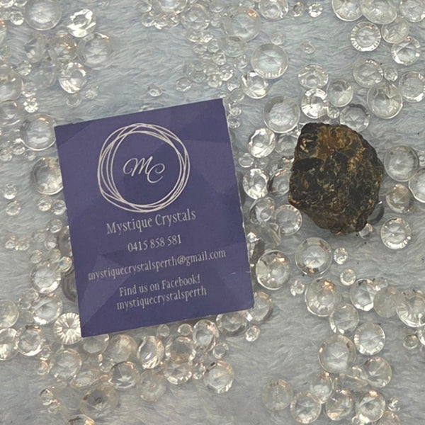 Blue Amber Pieces