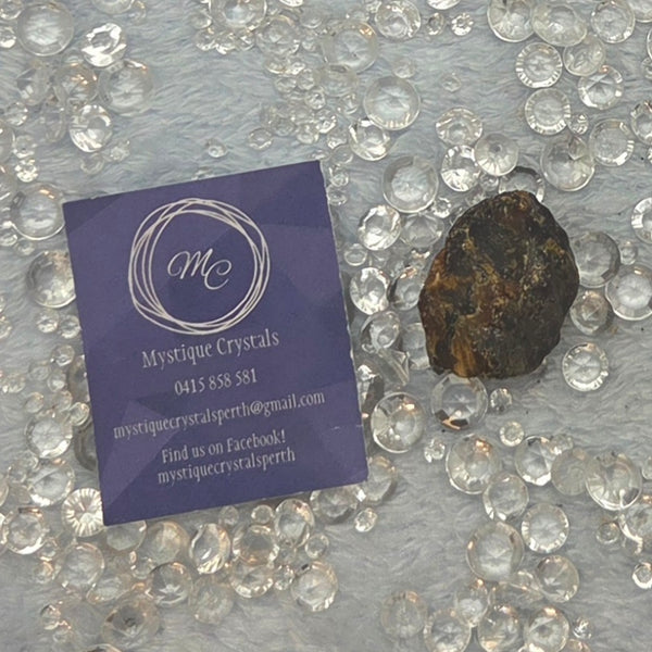 Blue Amber Pieces
