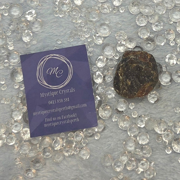 Blue Amber Pieces