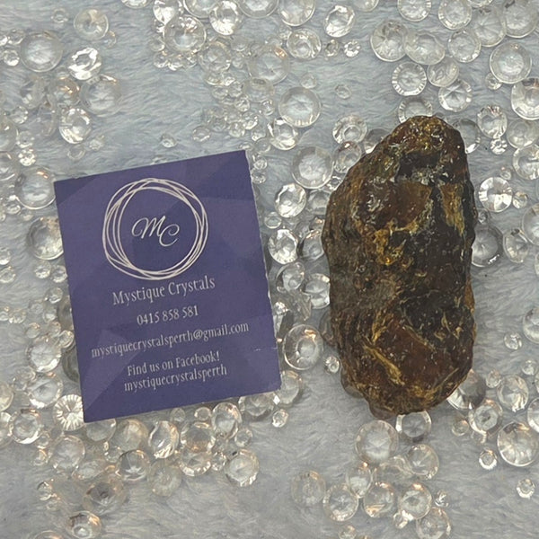 Blue Amber Pieces