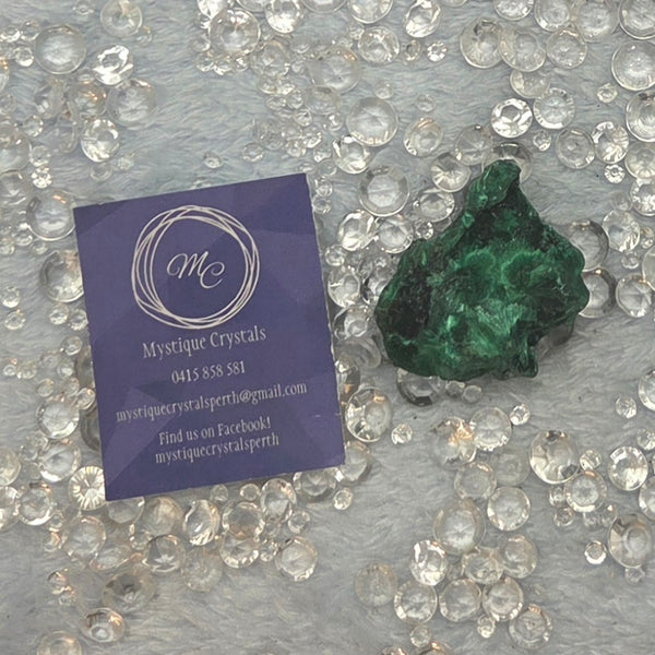 Fibrous Malachite Pieces