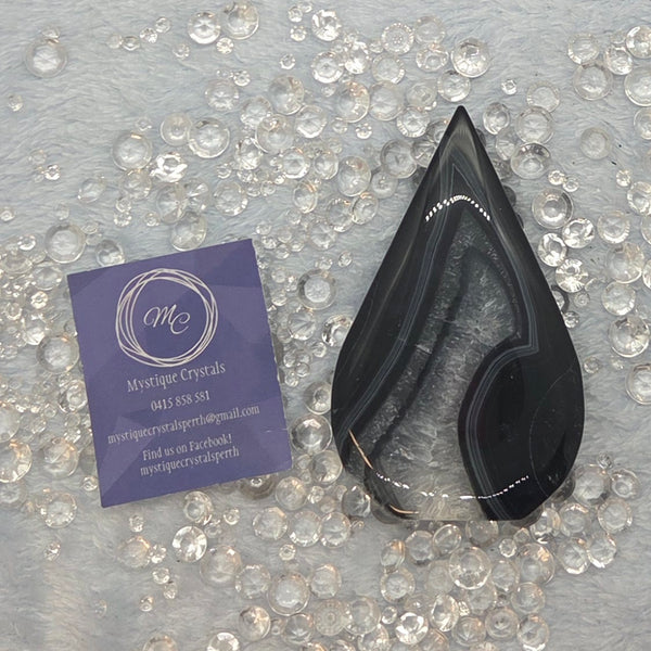 Black Agate Free Forms