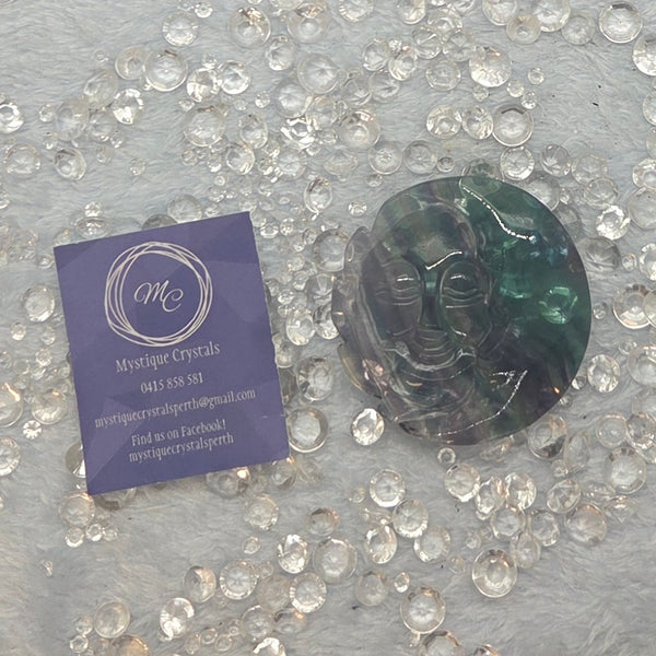 Fluorite Sun & Moon
