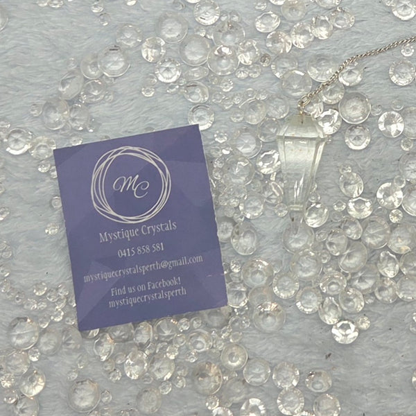 Clear Quartz Pendulum