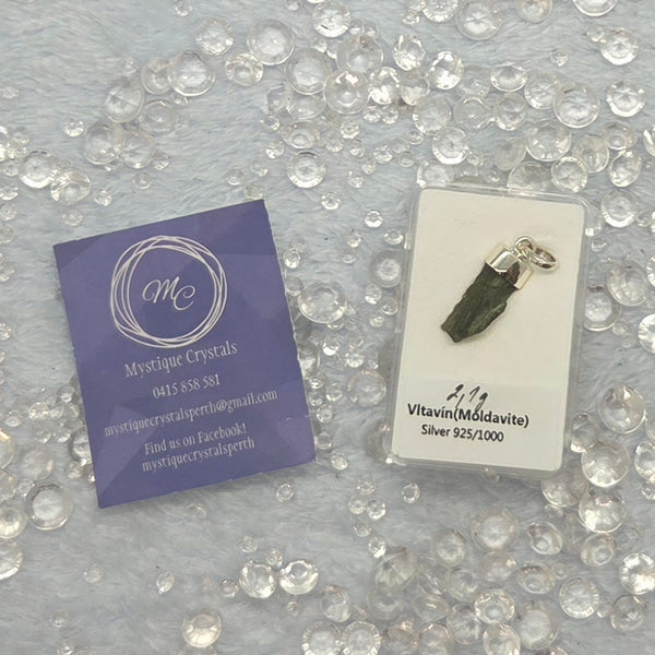 Moldavite Pendants