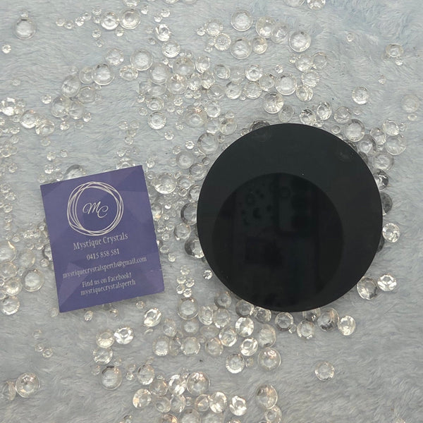 Black Obsidian Scrying Mirrors
