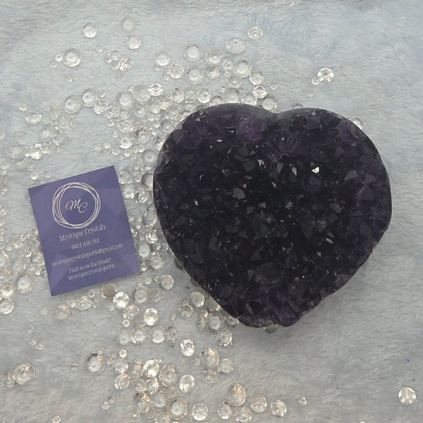 Amethyst Heart Geodes