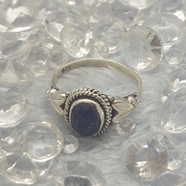 Lapis Lazuli Sterling Silver Ring