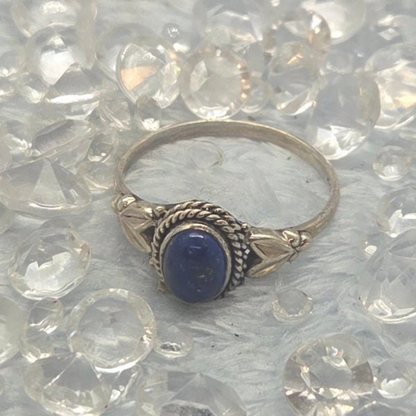 Lapis Lazuli Sterling Silver Ring