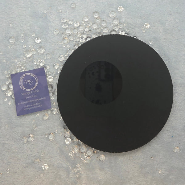 Black Obsidian Scrying Mirrors