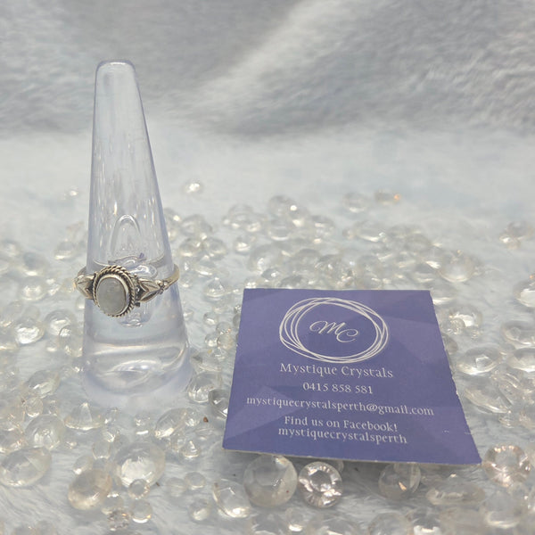 Moonstone Sterling Silver Rings