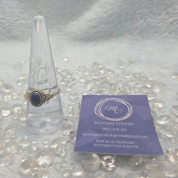 Lapis Lazuli Sterling Silver Ring