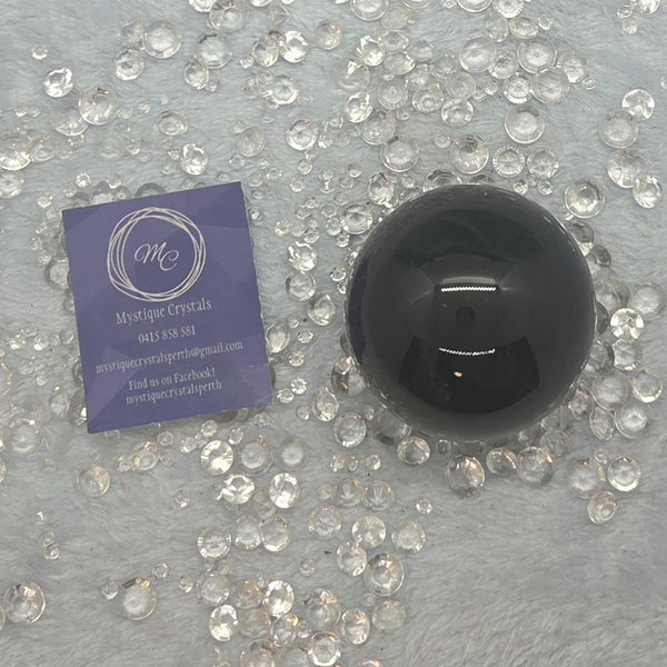Black Obsidian Spheres