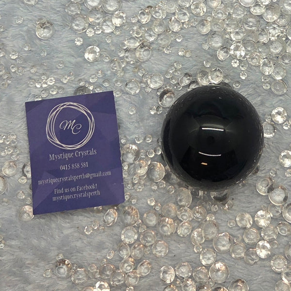Black Obsidian Spheres
