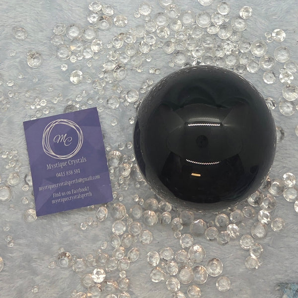 Black Obsidian Spheres