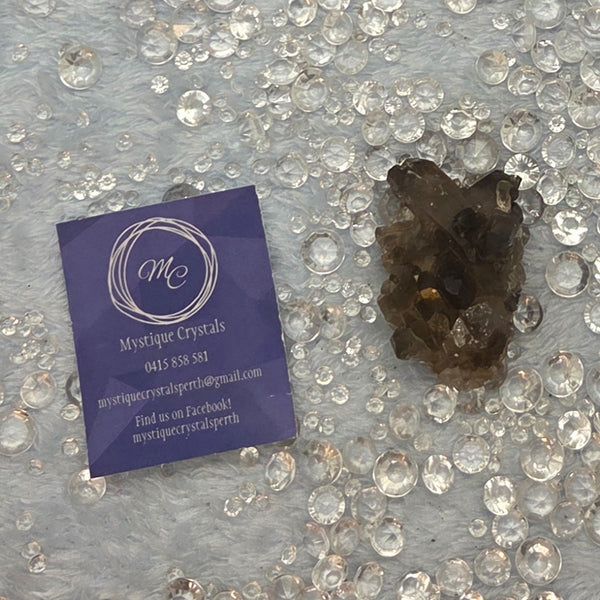 Smoky Quartz Clusters