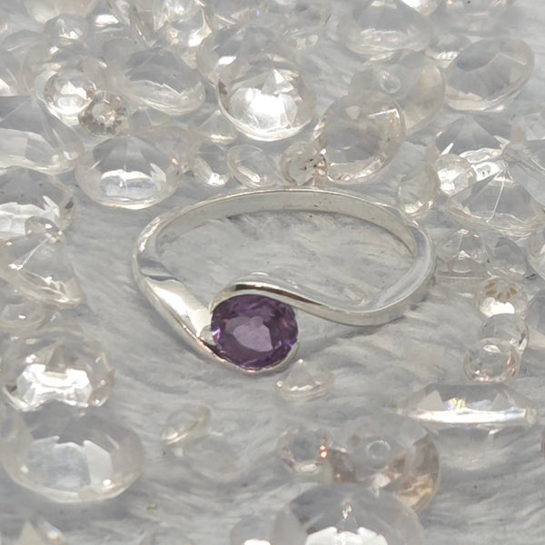 Amethyst Sterling Silver Rings