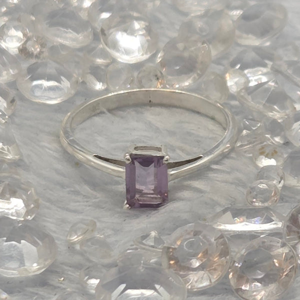 Amethyst Sterling Silver Rings