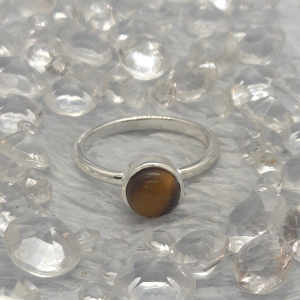 Tiger's Eye Sterling Silver Rings