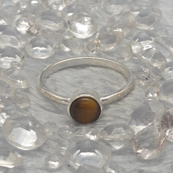 Tiger's Eye Sterling Silver Rings