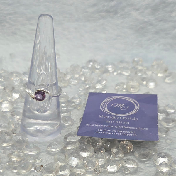 Amethyst Sterling Silver Rings