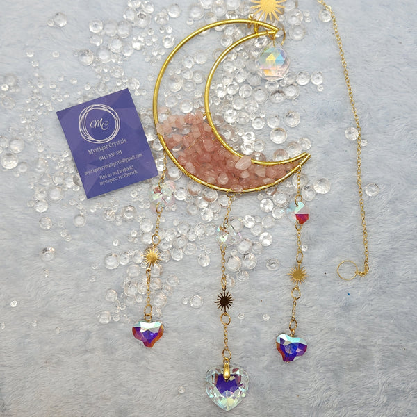 Moon & Chips Suncatchers