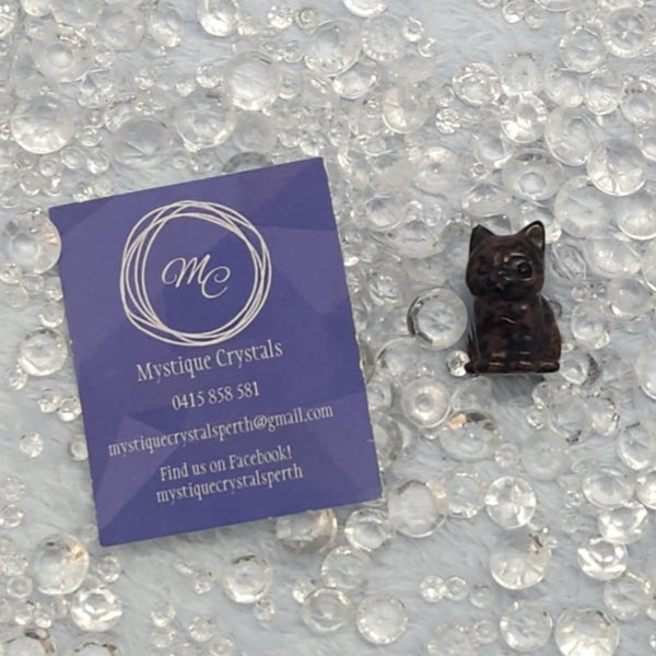 Mahogany Obsidian Mini Animals