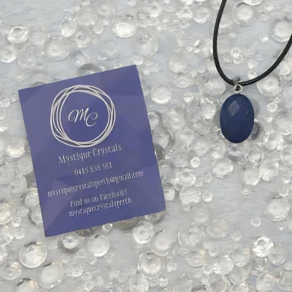 Faceted Pendant Necklaces