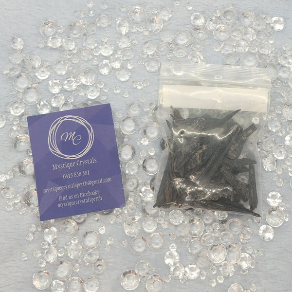 Black Kyanite Raw Pieces