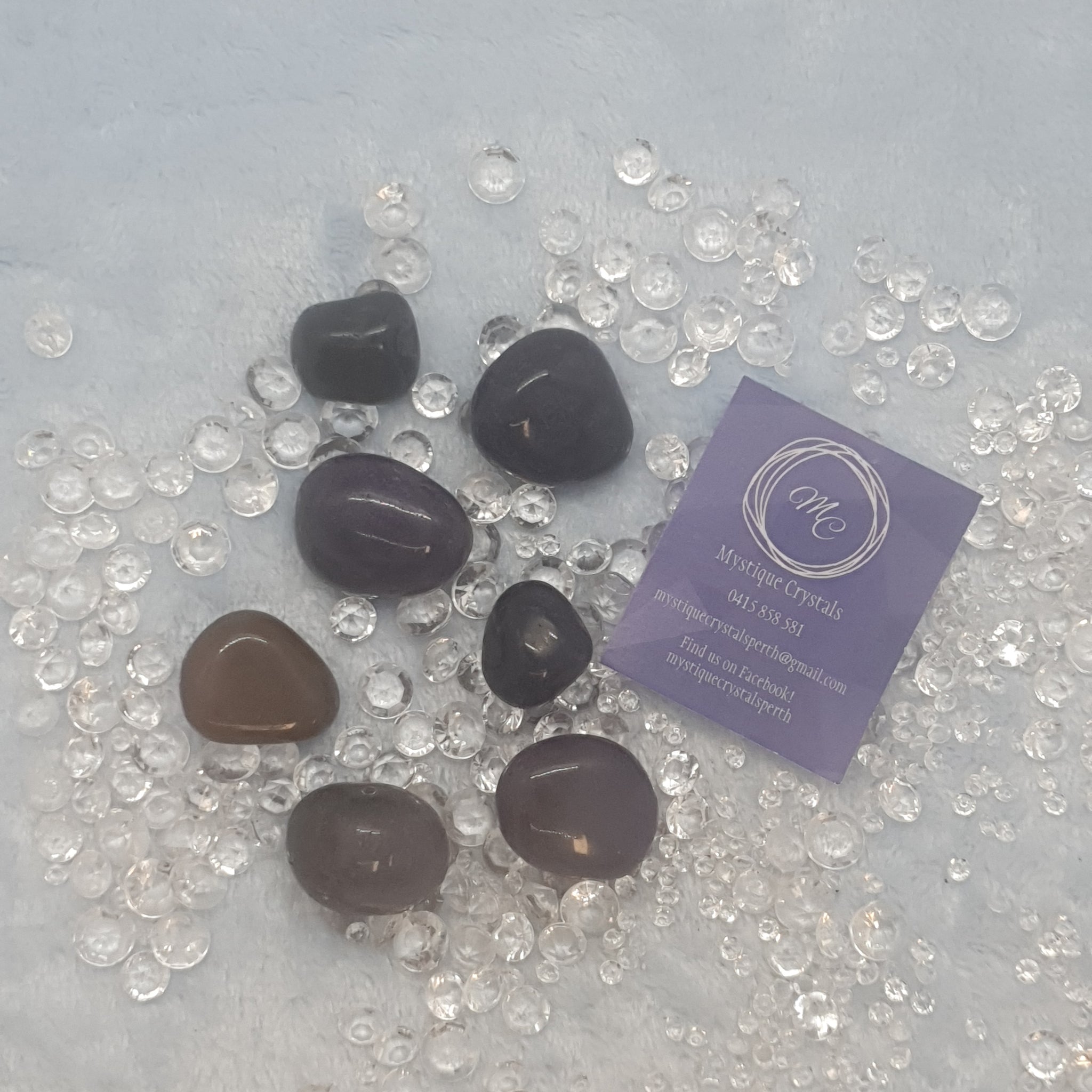 Purple Agate Tumble Stones