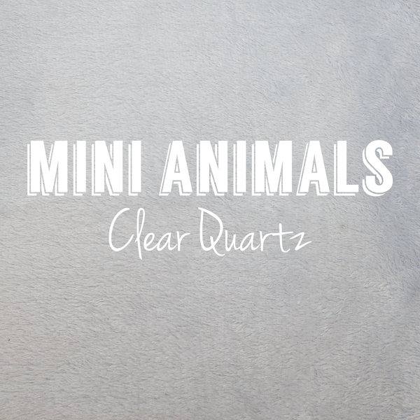 Clear Quartz Mini Animals