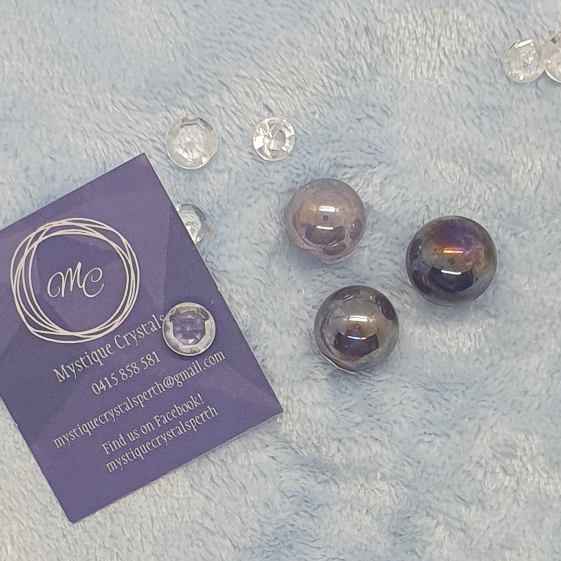 Amethyst Aura Spheres